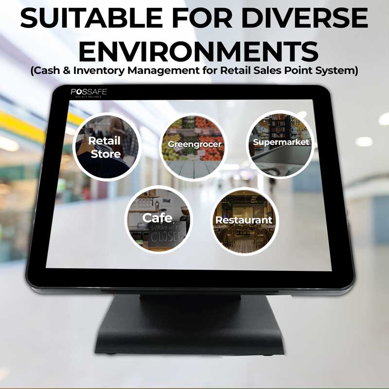 Possafe HDS-15 Windows POS Terminal - Image 7