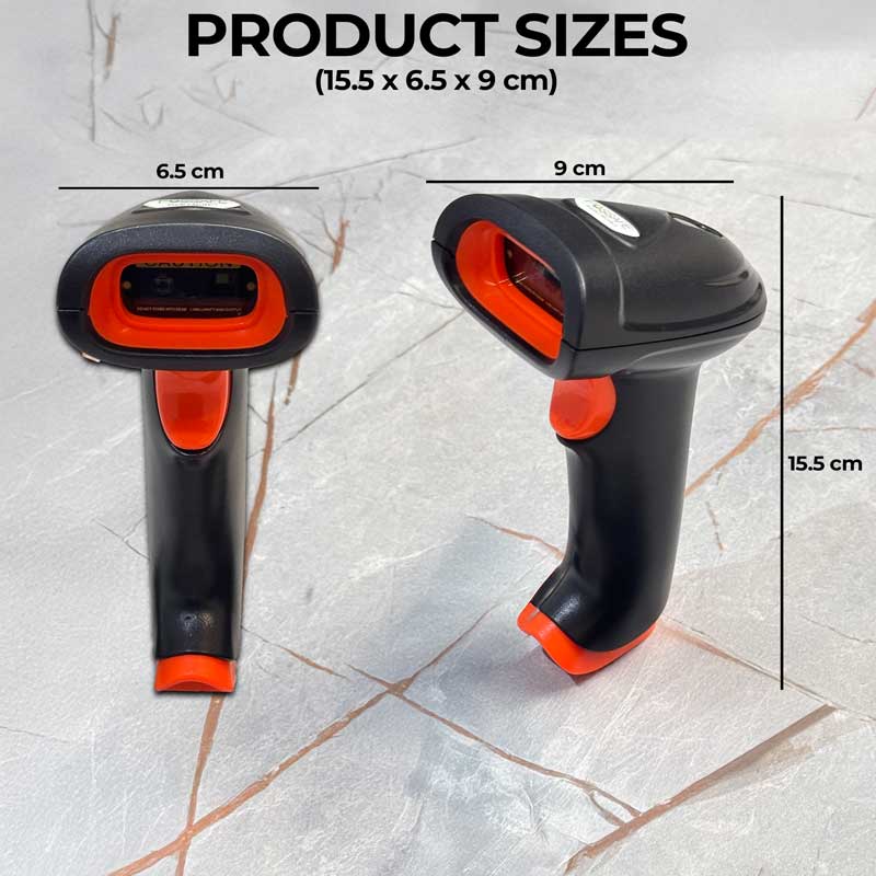 Possafe LQE-101 Handheld Wired Barcode Scanner with USB Cable - Image 5