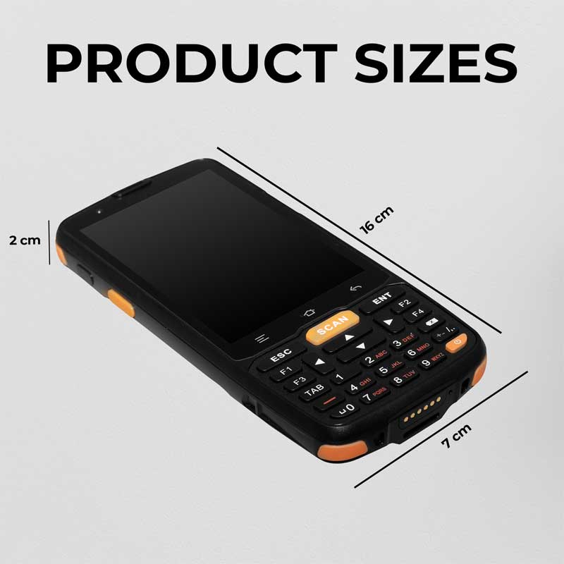 Possafe Movfast TSX Mobile Data Terminal PDA Handheld Android with 1D 2D Barcode Scanner - Image 2