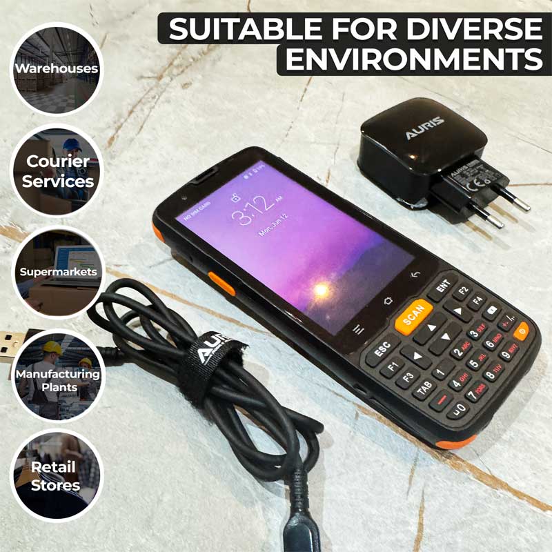 Possafe Movfast TSX Mobile Data Terminal PDA Handheld Android with 1D 2D Barcode Scanner - Image 7
